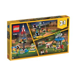 Brickly - 31095 Lego Creator Fairground Carousel - Box Back