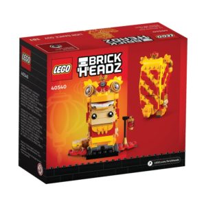 Brickly - 40540 Lego Brickheadz Lion Dance Guy - Box Back