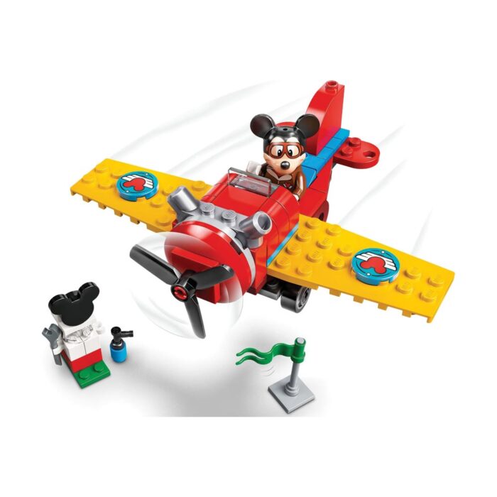 Brickly - 10772 LEGO4 Disney - Mickey & Friends - Mickey Mouse's Propeller Plane - Assembled