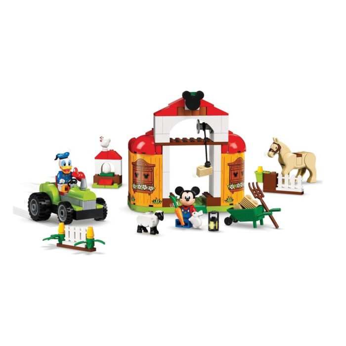 Brickly - 10775 LEGO Disney - Mickey & Friends - Mickey Mouse & Donald Duck's Farm - Assembled