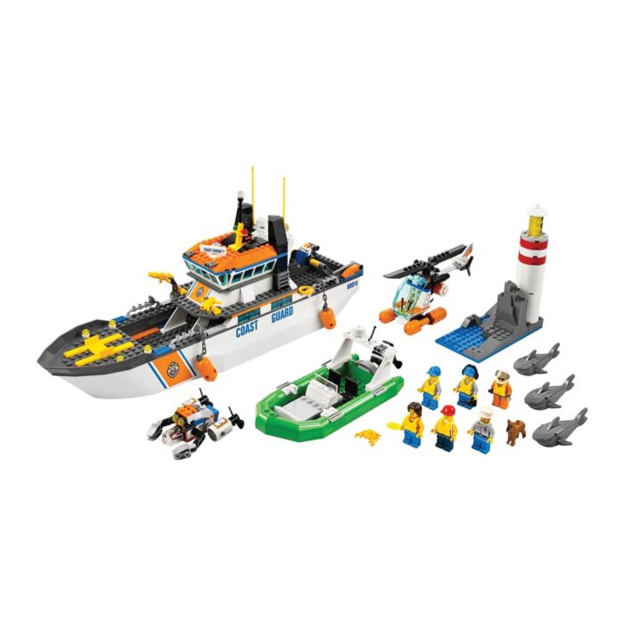 Brickly - 60014 LEGO City - Coast Guard Patrol - Assembled