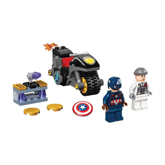 Brickly - 76189 LEGO Marvel - Captain America and Hydra Face-Off - Assembled