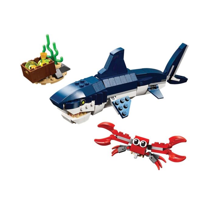 Brickly - 31088 LEGO Creator - 3 in 1 - Deep Sea Creatures - Assembled