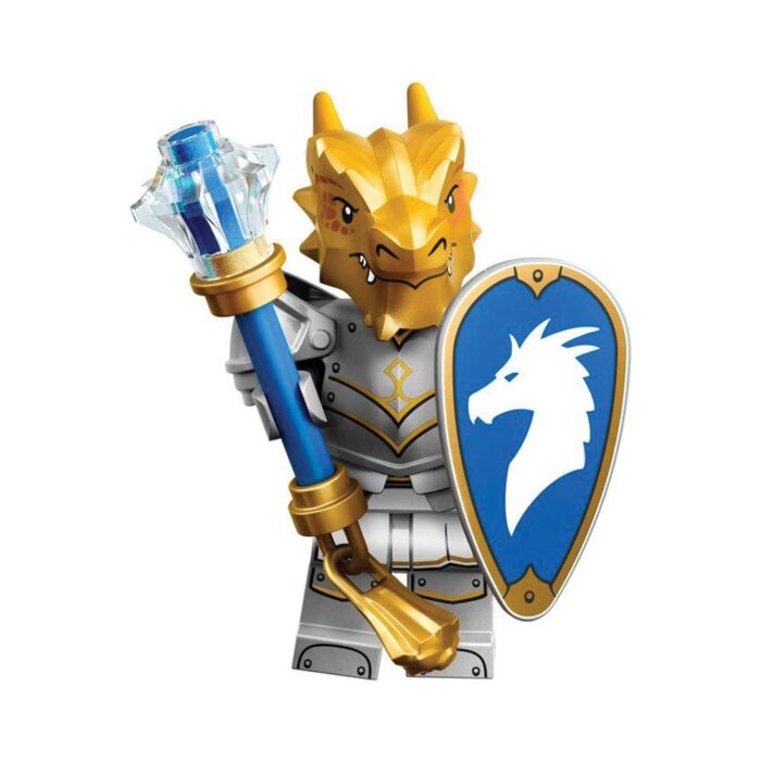 Brickly - 71047-4 LEGO Dungeons & Dragons Minifigures - Dragonborn Paladin