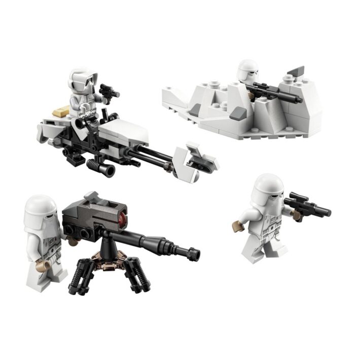 Brickly - 75320 LEGO Star Wars - Snowtrooper Battle Pack - Assembled