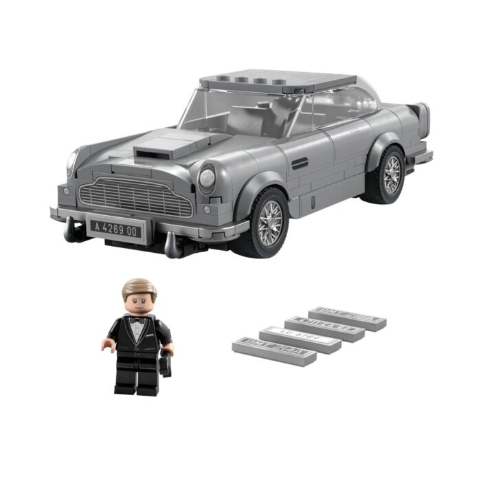 Brickly - 76911 LEGO Speed Champions - 007 Aston Martin DB5 - Assembled