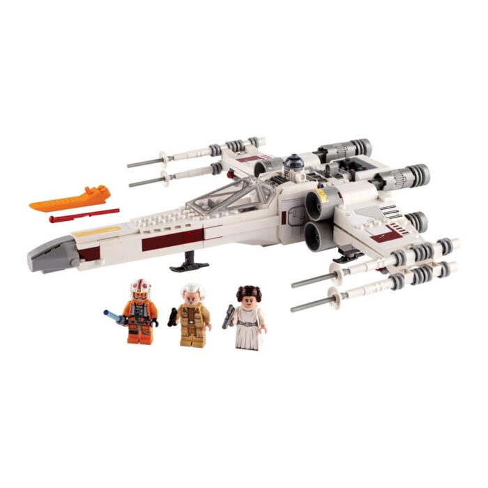 Brickly - 75301 LEGO Star Wars - Luke Skywalker's X-wing Fighter - Assembled