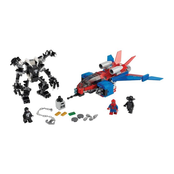 Brickly - 76150 LEGO Marvel - Spiderjet vs. Venom Mech - Assembled